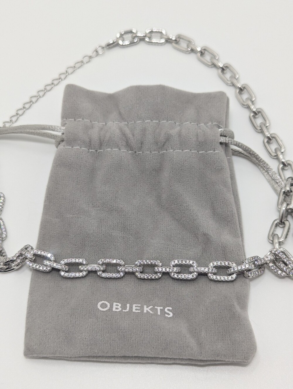 Silver Link Necklace - Women Jewelry